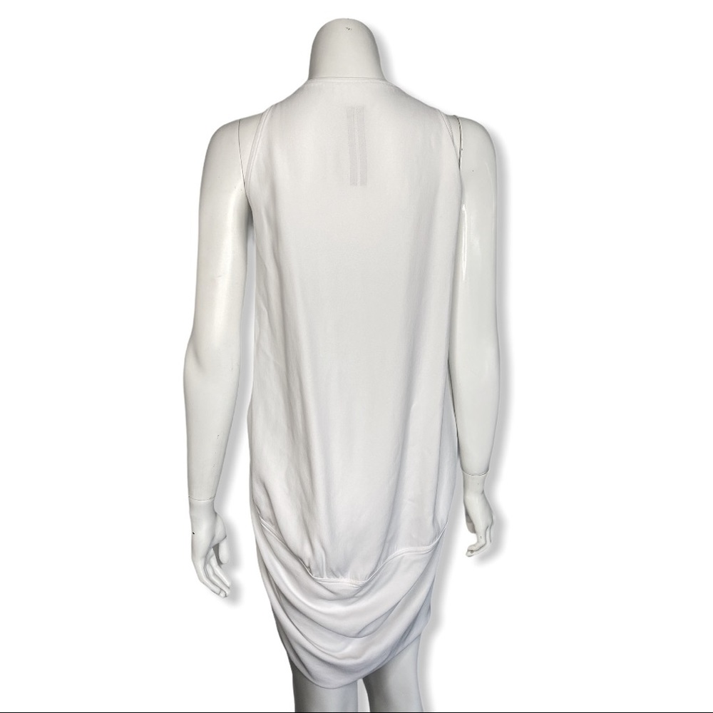 Rick Owens Mainline Draped Milk Tank Top - Picture 3 of 7